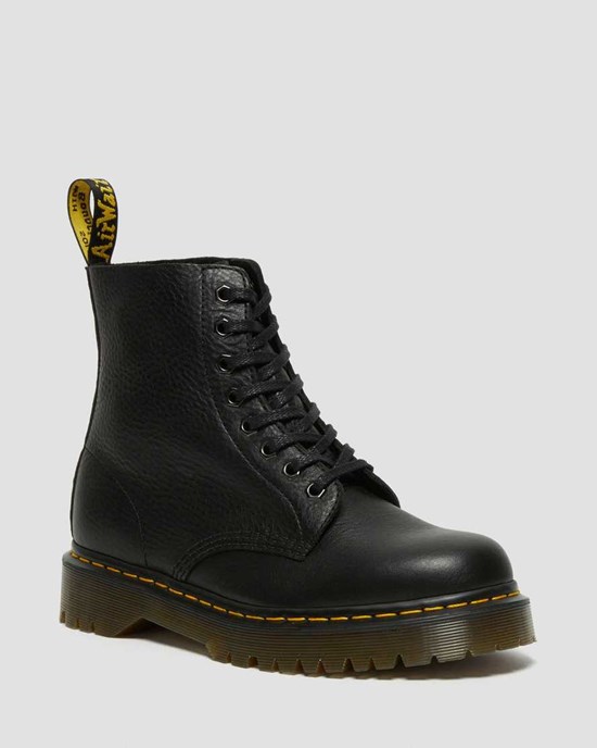 Dr Martens 1460 Pascal Bex Leder Schnürstiefel Herren Schwarz | PIX-167493