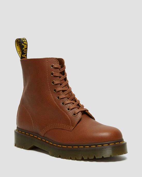 Dr Martens 1460 Pascal Bex Leder Stiefeletten Herren Braun | ORY-827169