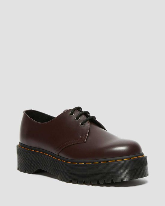 Dr Martens 1461 Smooth Leder Oxfords Schuhe Herren Bordeaux | XOL-617249