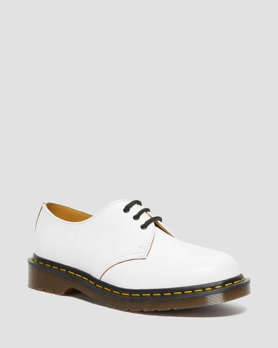 Dr Martens 1461 Vintage Made in England Oxfords Schuhe Herren Weiß | OKD-934561