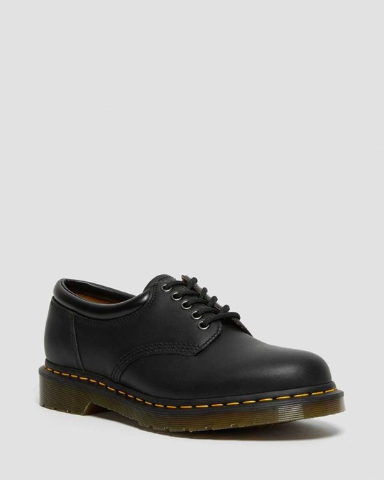 Dr Martens 8053 Nappa Leder Oxfords Schuhe Herren Schwarz | LMJ-781294