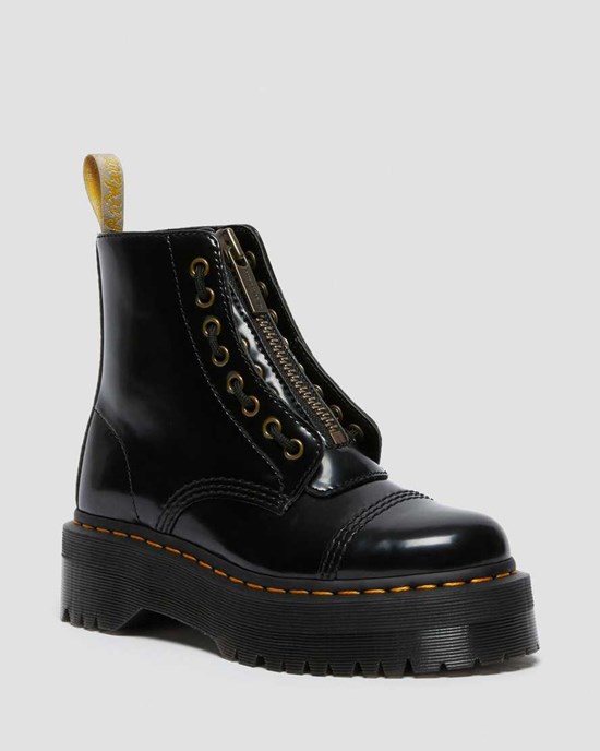 Dr Martens Vegan Sinclair Stiefeletten Damen Schwarz | NJI-947320