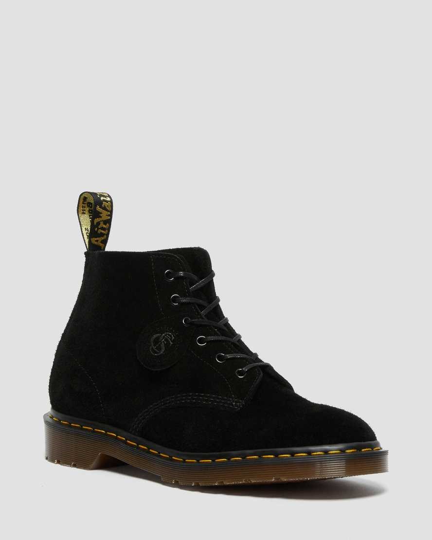 Dr Martens 101 Wildleder Stiefeletten Damen Schwarz | GRZ-378169