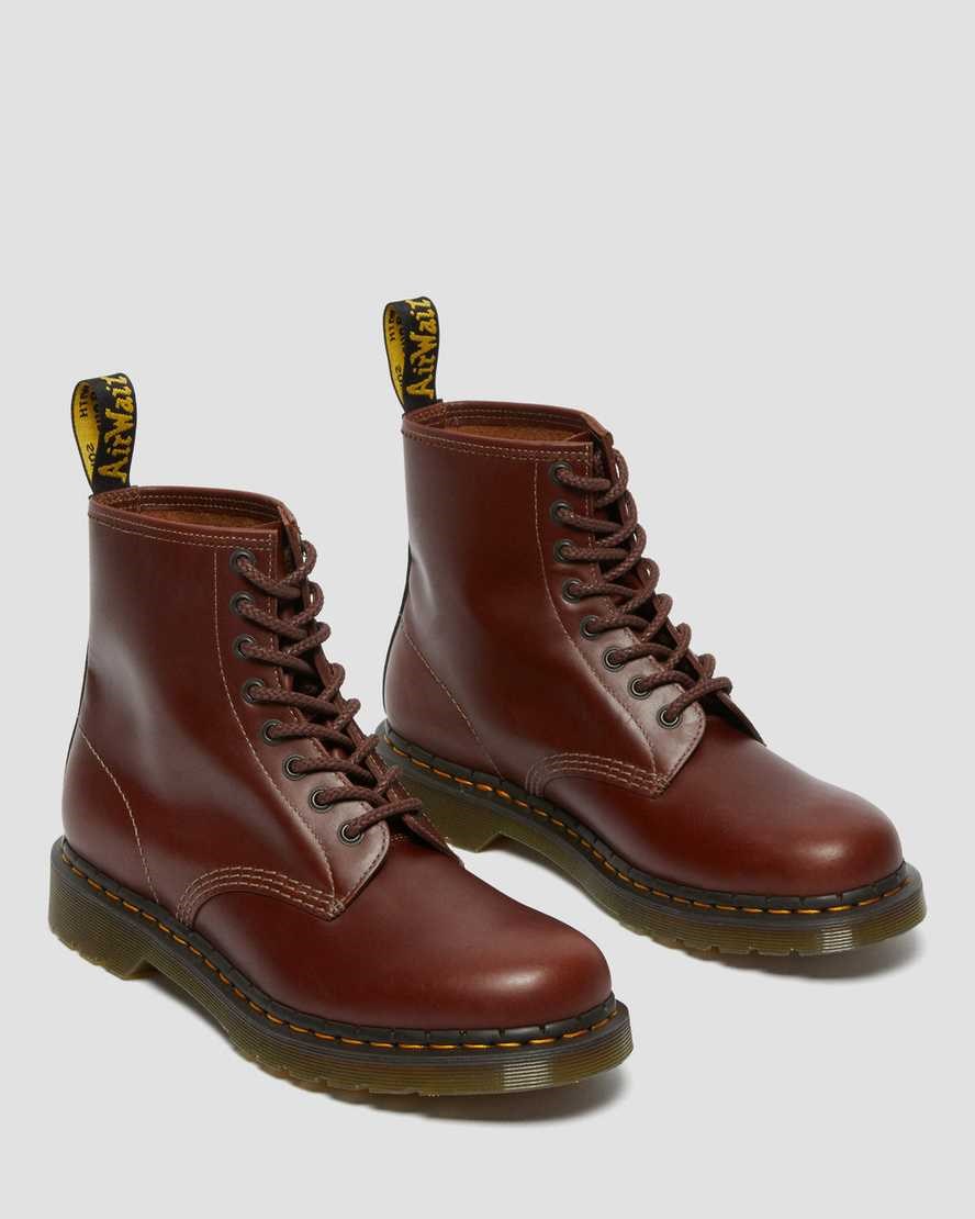 Dr Martens 1460 Abruzzo Leder Stiefeletten Herren Braun Schwarz | YFG-932068