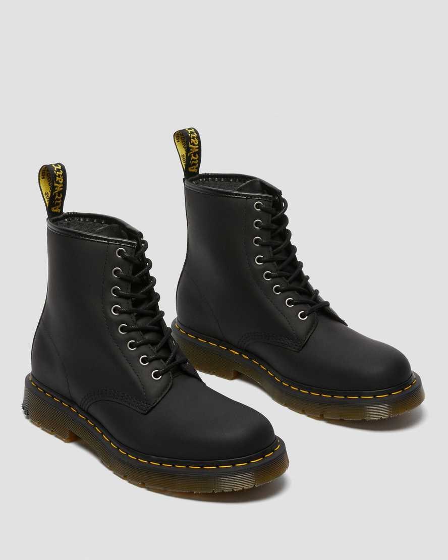 Dr Martens 1460 DM's Wintergrip Schnürstiefel Damen Schwarz | NIY-194257