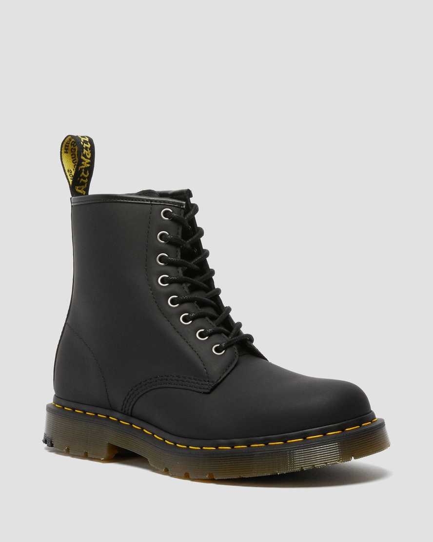 Dr Martens 1460 DM\'s Wintergrip Schnürstiefel Damen Schwarz | NIY-194257