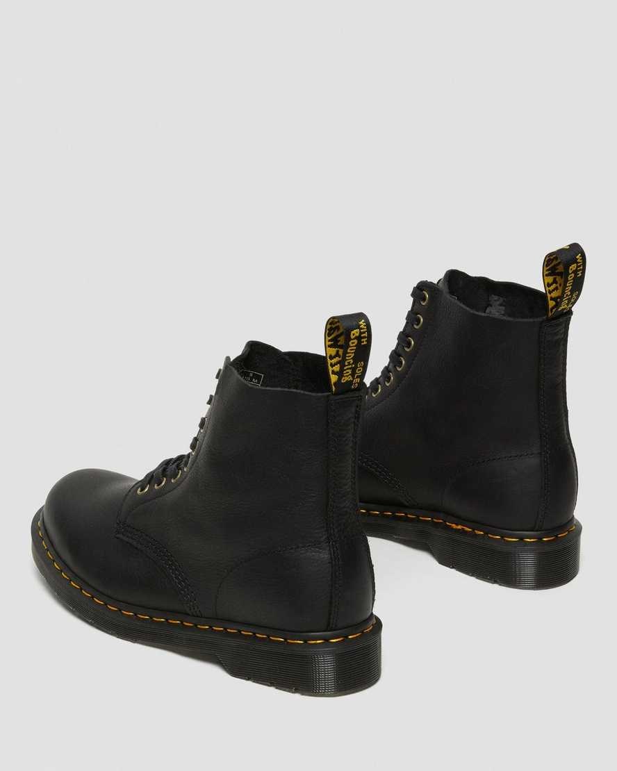 Dr Martens 1460 Pascal Ambassador Leder Schnürstiefel Herren Schwarz | KEG-648309