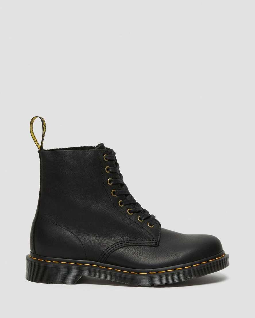 Dr Martens 1460 Pascal Ambassador Leder Schnürstiefel Herren Schwarz | KEG-648309