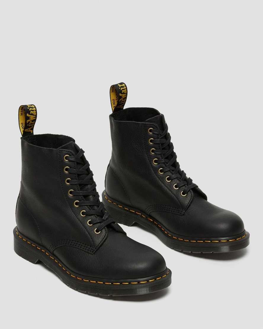 Dr Martens 1460 Pascal Ambassador Leder Stiefeletten Herren Schwarz | OGR-534901