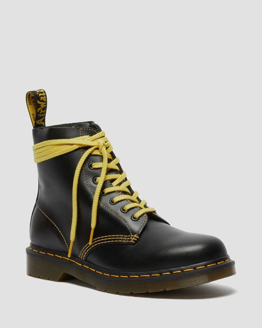 Dr Martens 1460 Pascal Atlas Leder Stiefeletten Damen Dunkelgrau | TRV-967423