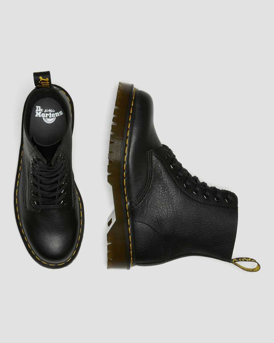 Dr Martens 1460 Pascal Bex Leder Schnürstiefel Damen Schwarz | COZ-629378