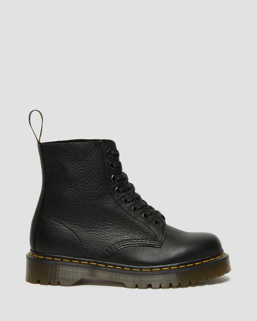 Dr Martens 1460 Pascal Bex Leder Schnürstiefel Damen Schwarz | COZ-629378