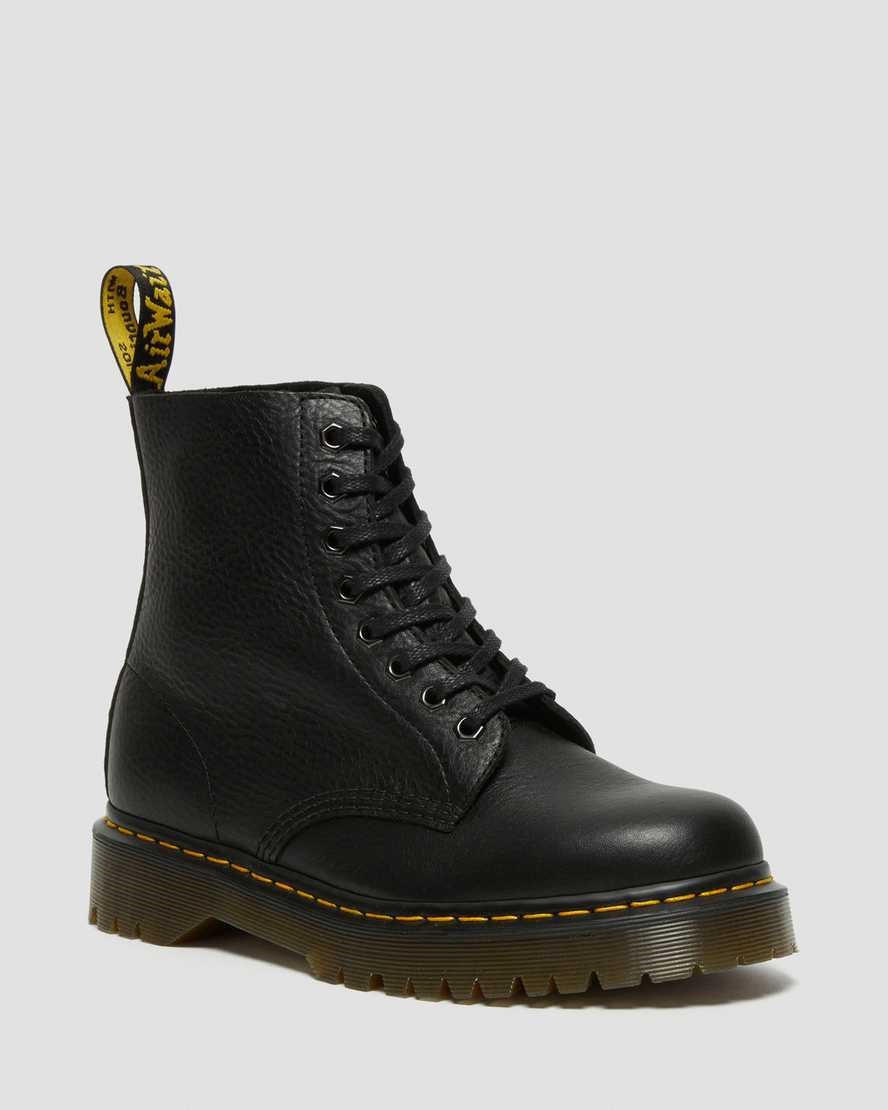 Dr Martens 1460 Pascal Bex Leder Schnürstiefel Damen Schwarz | COZ-629378