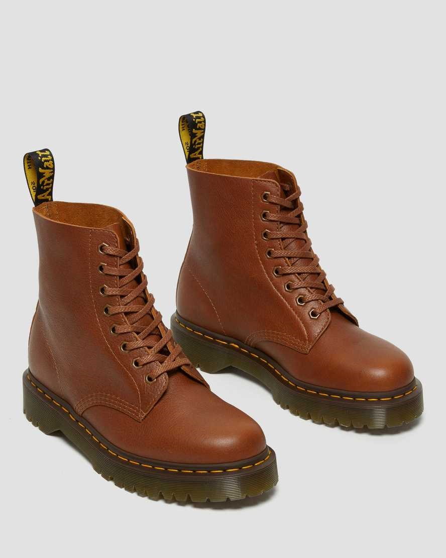 Dr Martens 1460 Pascal Bex Leder Stiefeletten Damen Braun | MSQ-573608