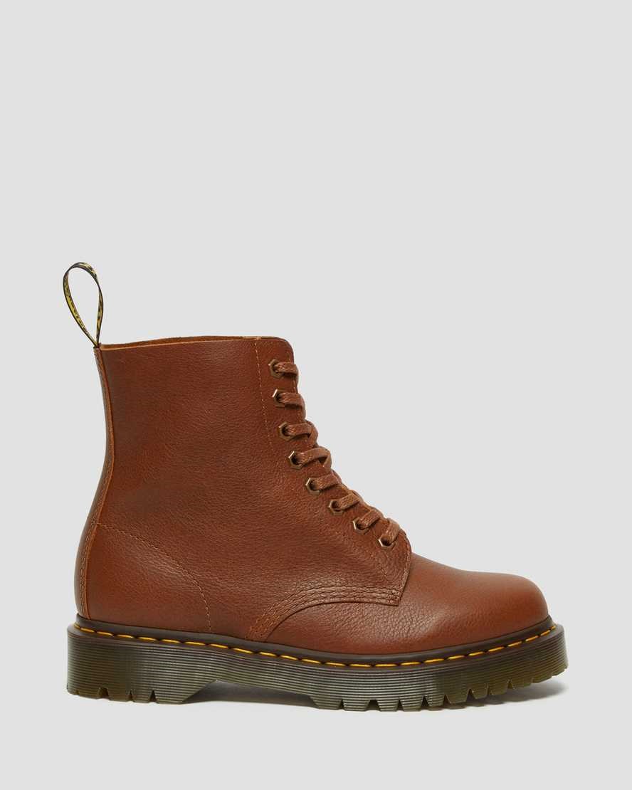 Dr Martens 1460 Pascal Bex Leder Stiefeletten Damen Braun | MSQ-573608