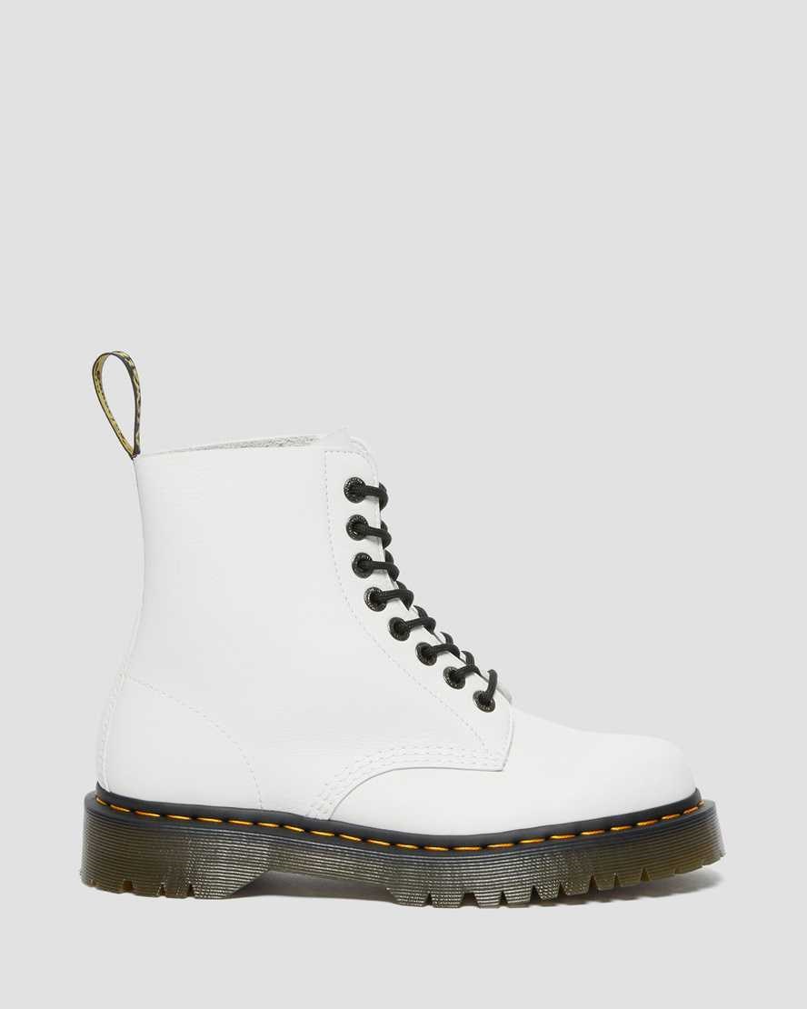 Dr Martens 1460 Pascal Bex Pisa Leder Schnürstiefel Herren Weiß | ERL-179382