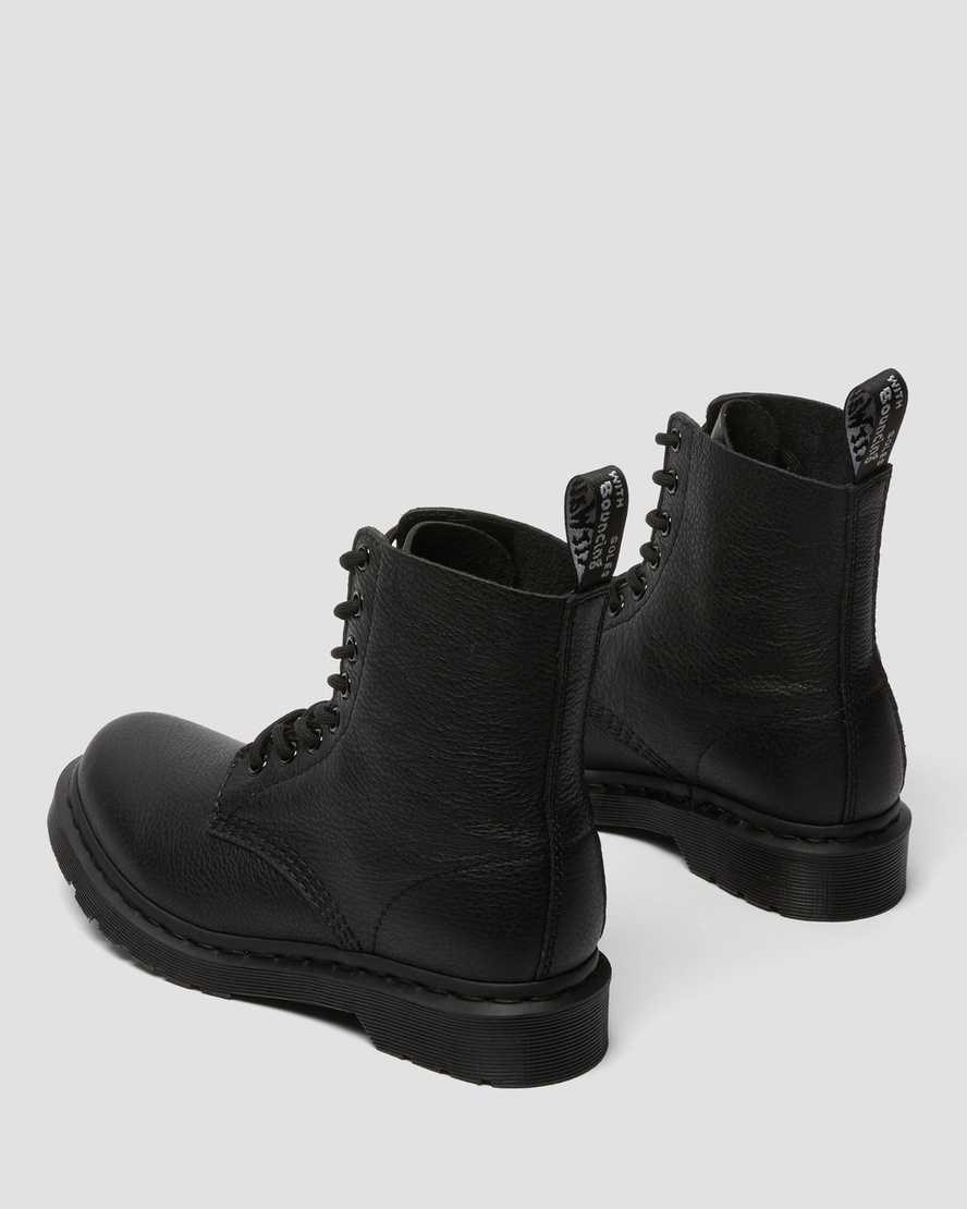 Dr Martens 1460 Pascal Mono Schnürstiefel Damen Schwarz | HJZ-290648