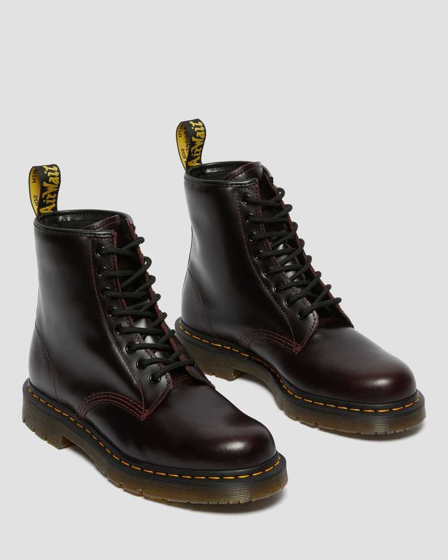 Dr Martens 1460 Slip Resistant Atlas Leder Schnürstiefel Herren Oxblood | AHZ-978430