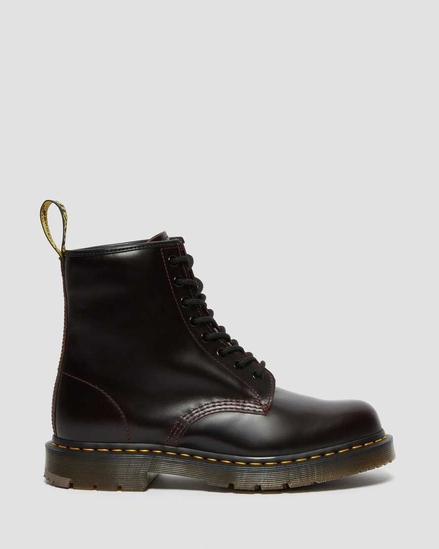 Dr Martens 1460 Slip Resistant Atlas Leder Schnürstiefel Herren Oxblood | AHZ-978430