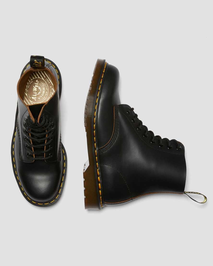 Dr Martens 1460 Vintage Made in England Schnürstiefel Herren Schwarz | APV-024315