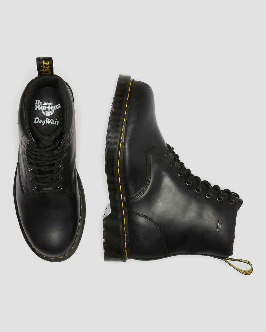 Dr Martens 1460 Wasserdichte Stiefeletten Herren Schwarz | NQC-253079