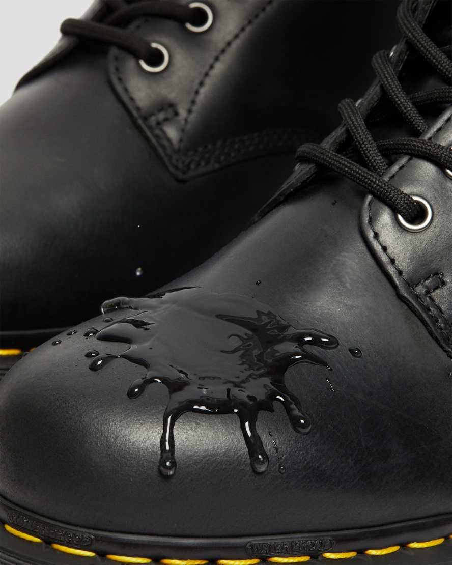 Dr Martens 1460 Wasserdichte Stiefeletten Herren Schwarz | NQC-253079