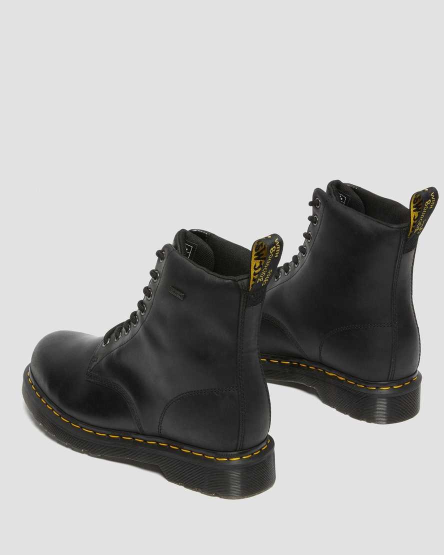 Dr Martens 1460 Wasserdichte Stiefeletten Herren Schwarz | NQC-253079