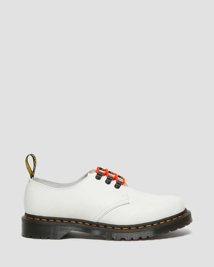 Dr Martens 1461 Ben Smooth Leder Oxfords Schuhe Damen Weiß | UGX-516739