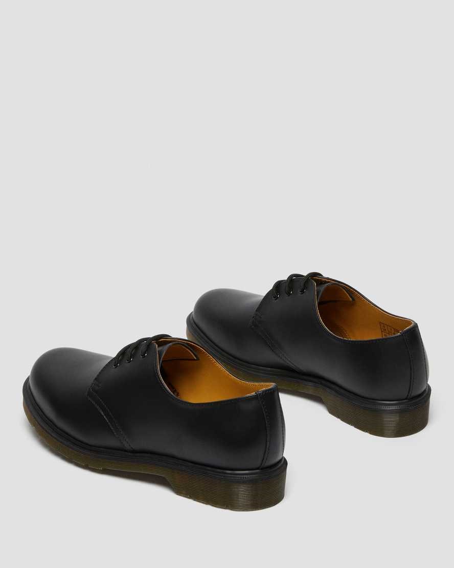 Dr Martens 1461 Plain Welt Smooth Leder Oxfords Schuhe Damen Schwarz | DYA-150672