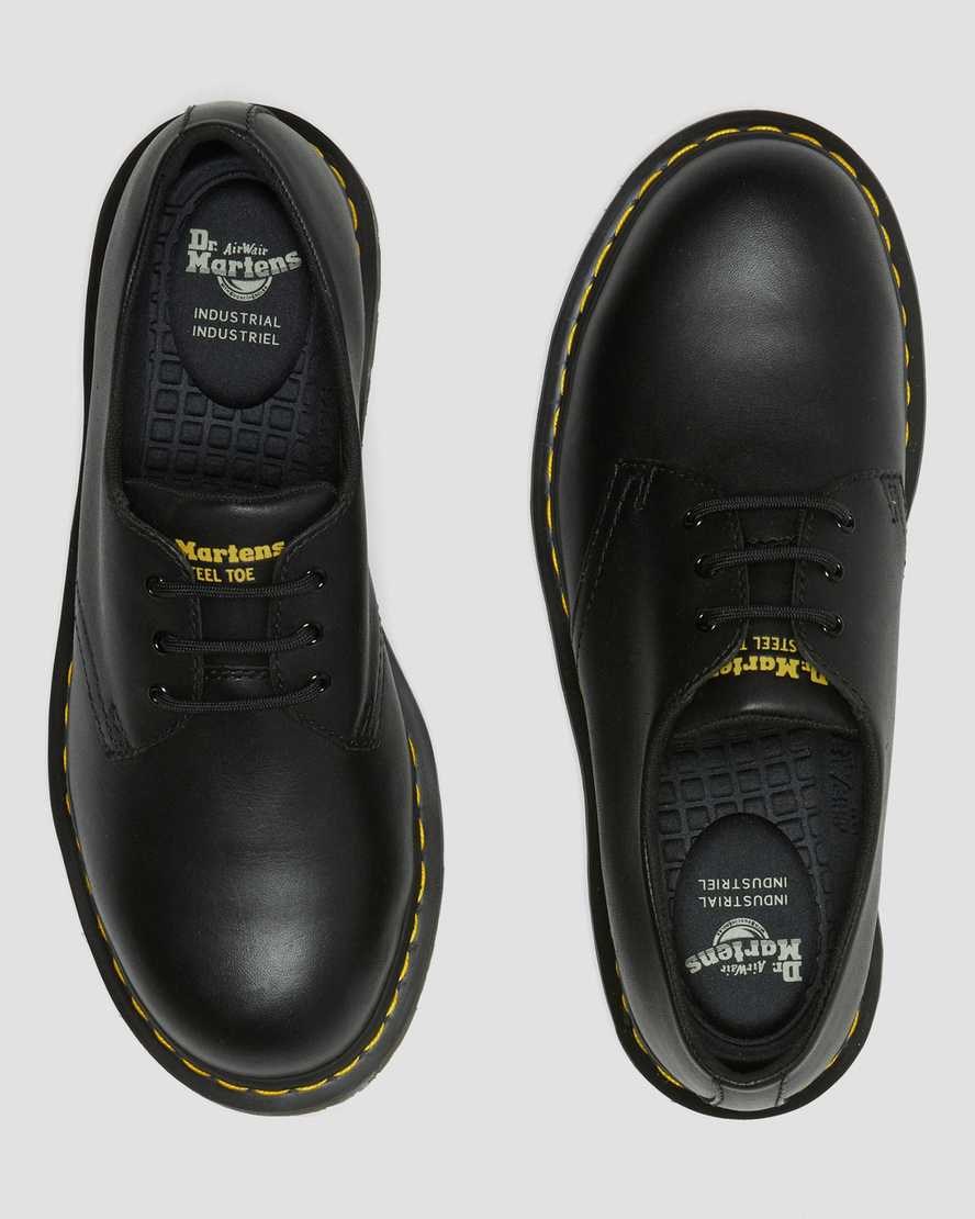 Dr Martens 1461 Slip Resistant Steel Kappe Oxfords Schuhe Damen Schwarz | WTL-082437