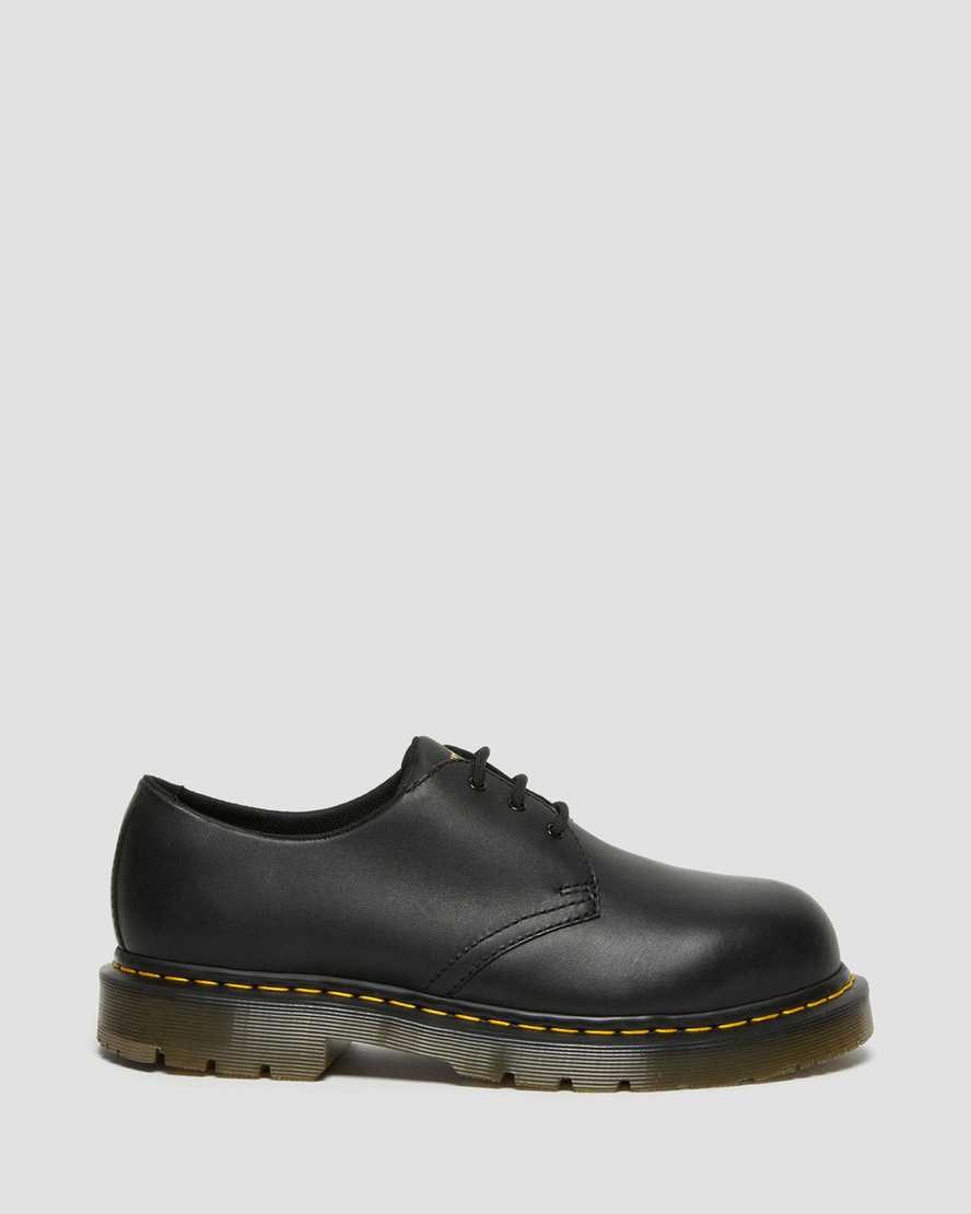 Dr Martens 1461 Slip Resistant Steel Kappe Oxfords Schuhe Damen Schwarz | WTL-082437