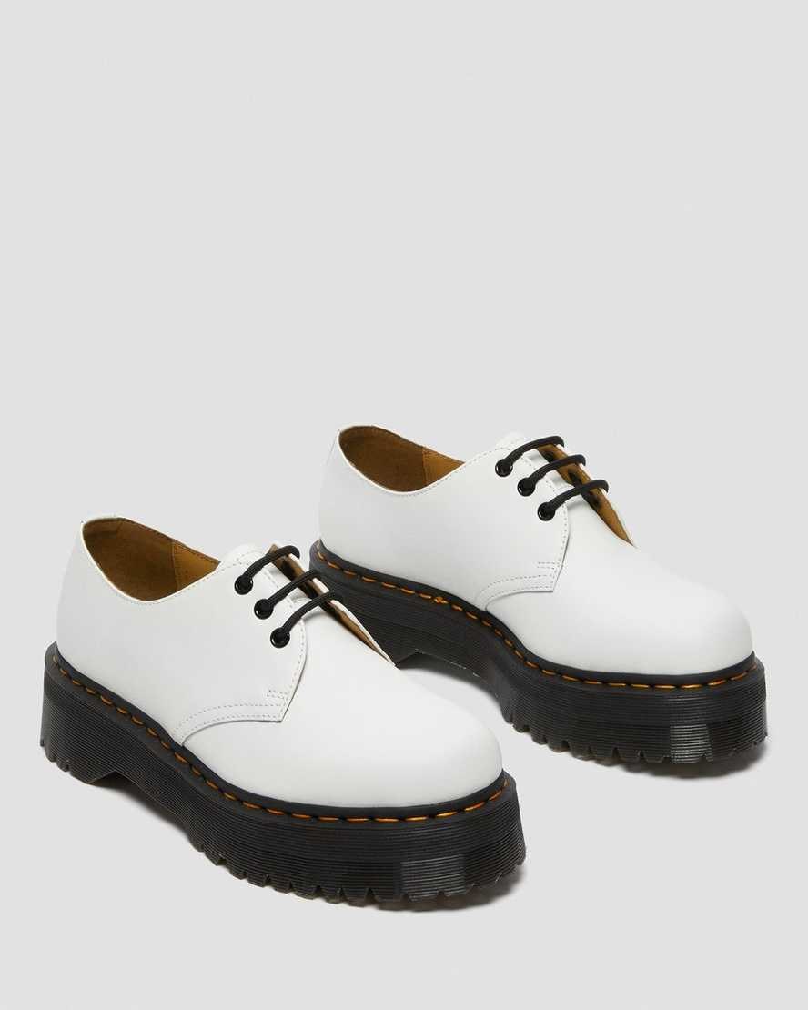 Dr Martens 1461 Smooth Leder Oxfords Schuhe Herren Weiß | AVY-190583