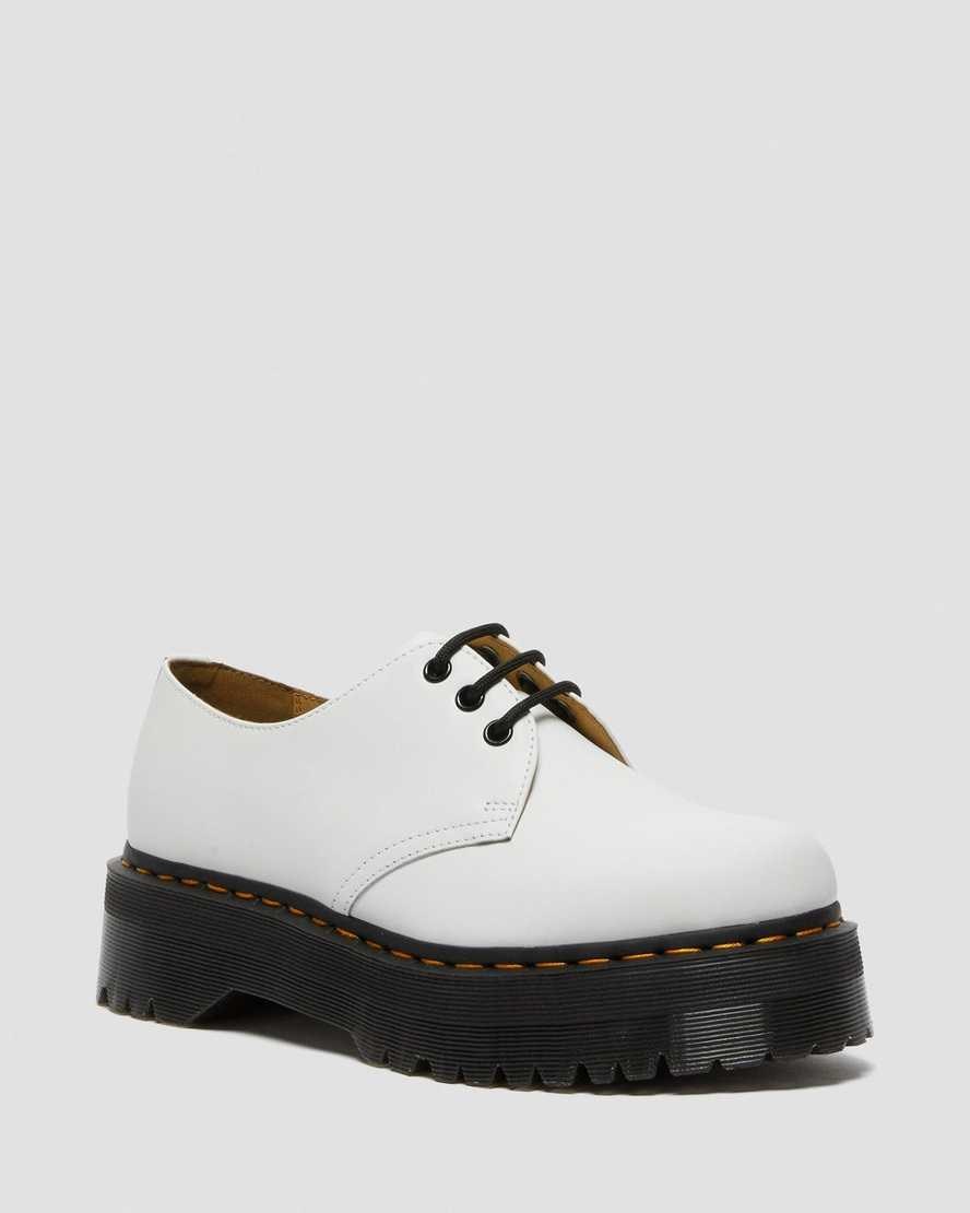 Dr Martens 1461 Smooth Leder Oxfords Schuhe Herren Weiß | AVY-190583