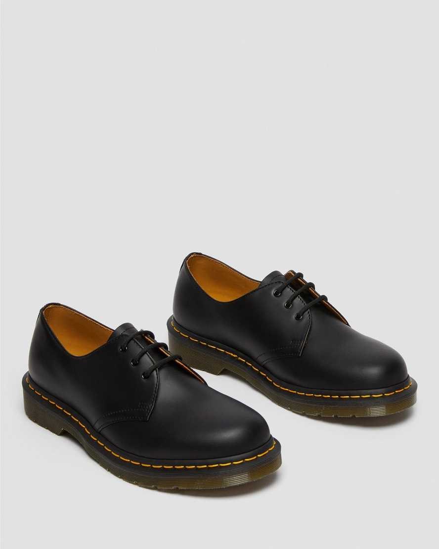 Dr Martens 1461 Smooth Leder Oxfords Schuhe Herren Schwarz | IAN-327591