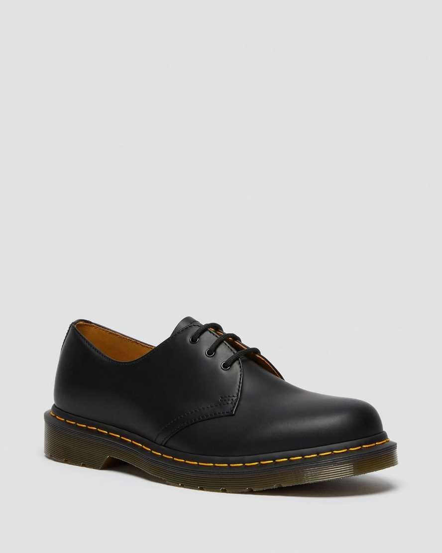 Dr Martens 1461 Smooth Leder Oxfords Schuhe Herren Schwarz | IAN-327591