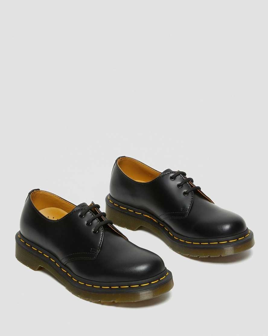 Dr Martens 1461 Smooth Leder Oxfords Schuhe Damen Schwarz | IPR-627815