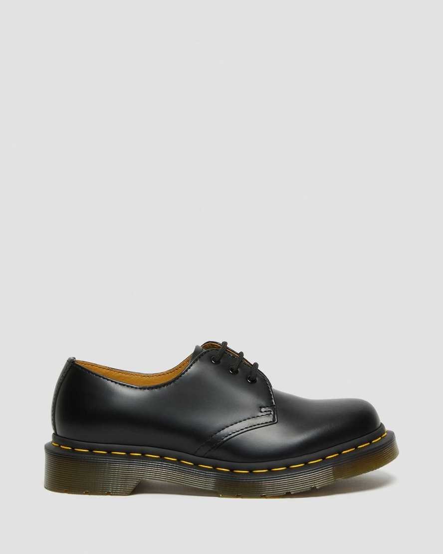 Dr Martens 1461 Smooth Leder Oxfords Schuhe Damen Schwarz | IPR-627815