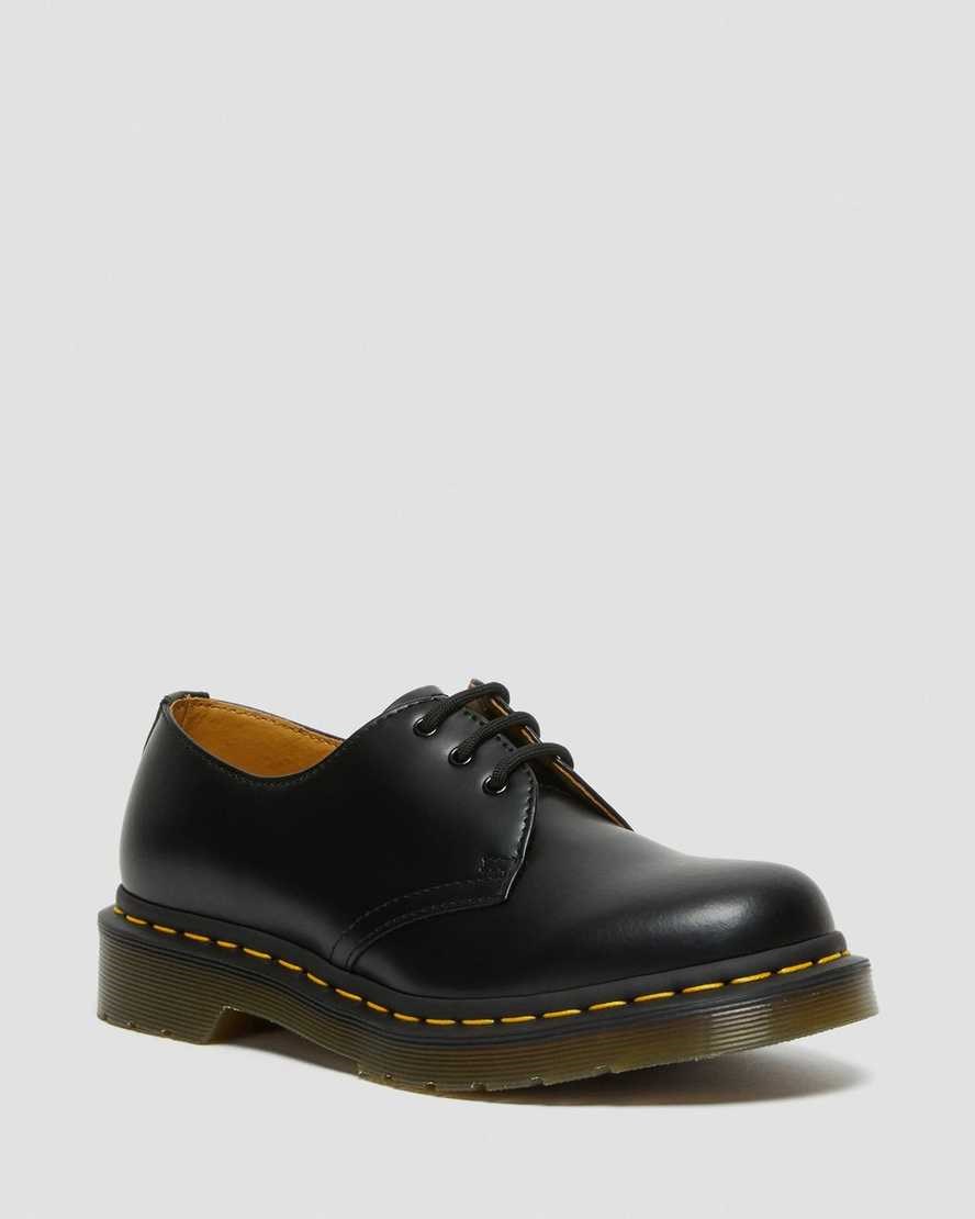 Dr Martens 1461 Smooth Leder Oxfords Schuhe Damen Schwarz | IPR-627815