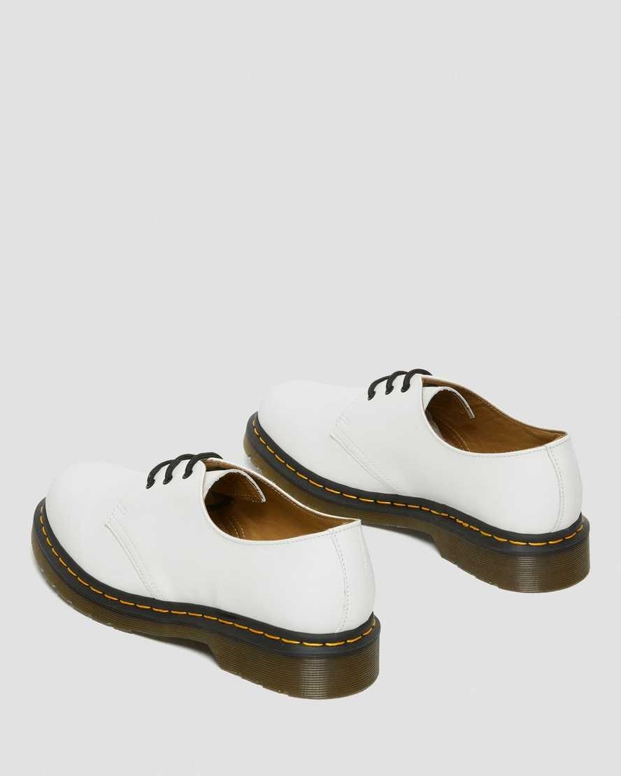 Dr Martens 1461 Smooth Leder Oxfords Schuhe Damen Weiß | JAW-564073