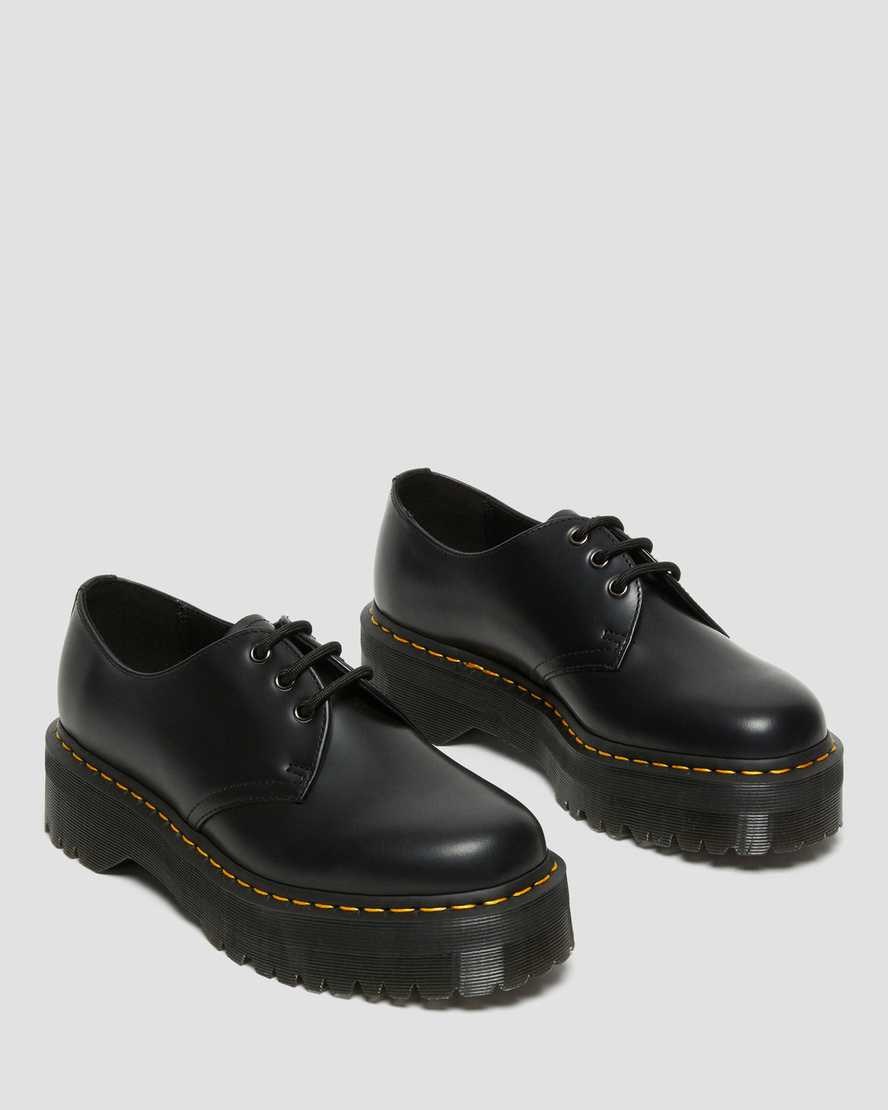 Dr Martens 1461 Smooth Leder Oxfords Schuhe Herren Schwarz | OLG-216087