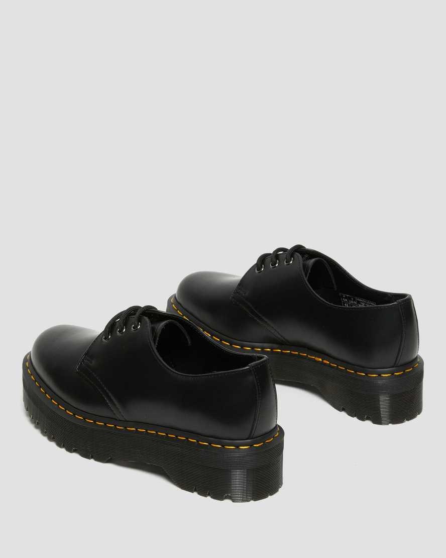 Dr Martens 1461 Smooth Leder Oxfords Schuhe Herren Schwarz | OLG-216087