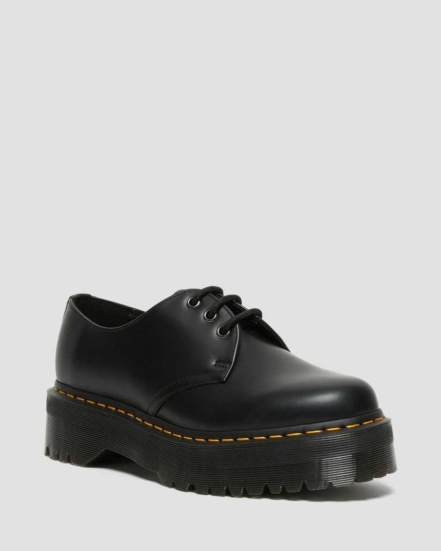 Dr Martens 1461 Smooth Leder Oxfords Schuhe Herren Schwarz | OLG-216087