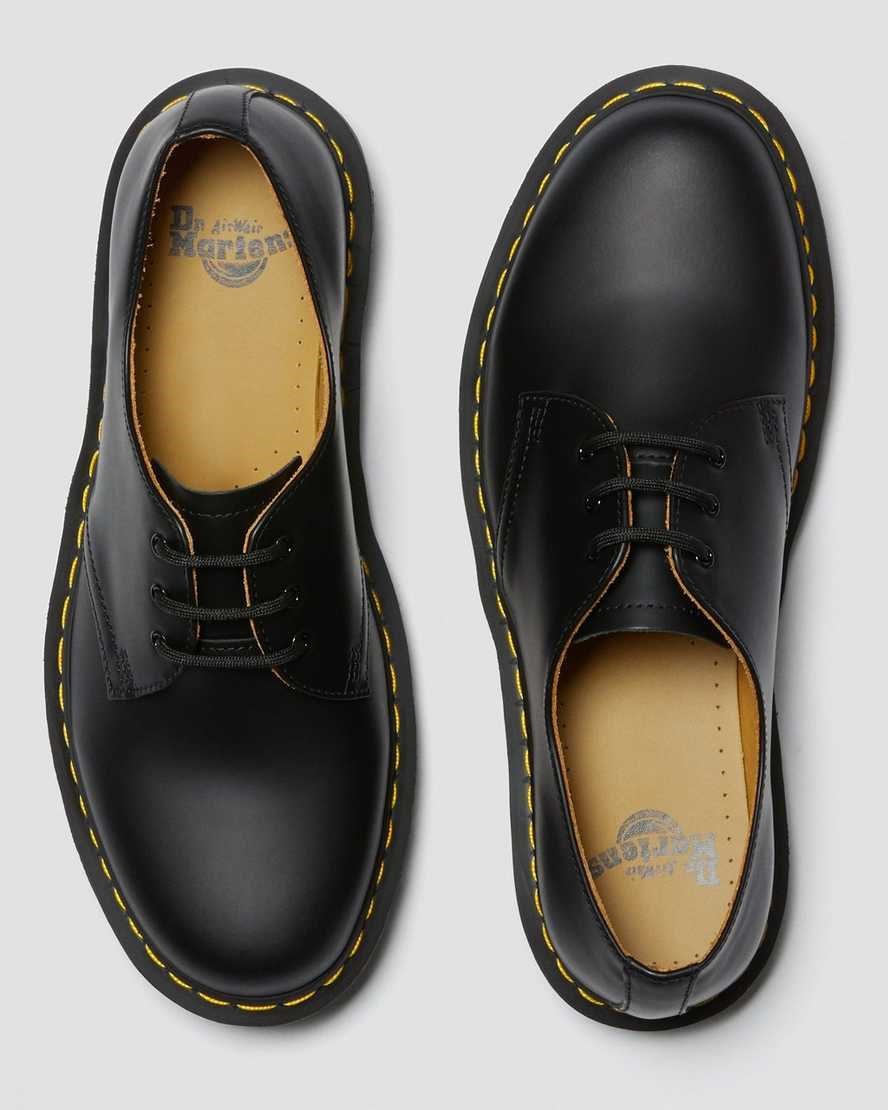 Dr Martens 1461 Smooth Leder Oxfords Schuhe Damen Schwarz | PTM-536910