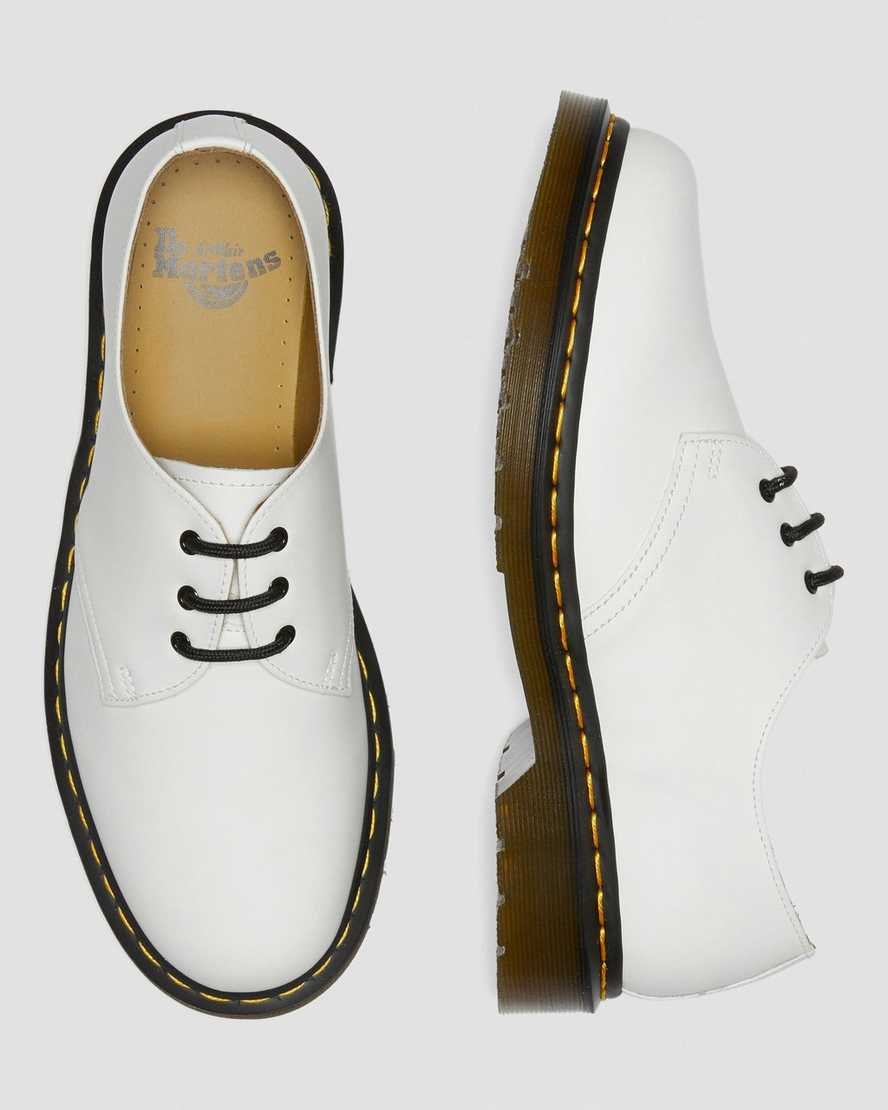 Dr Martens 1461 Smooth Leder Oxfords Schuhe Herren Weiß | SWM-361920