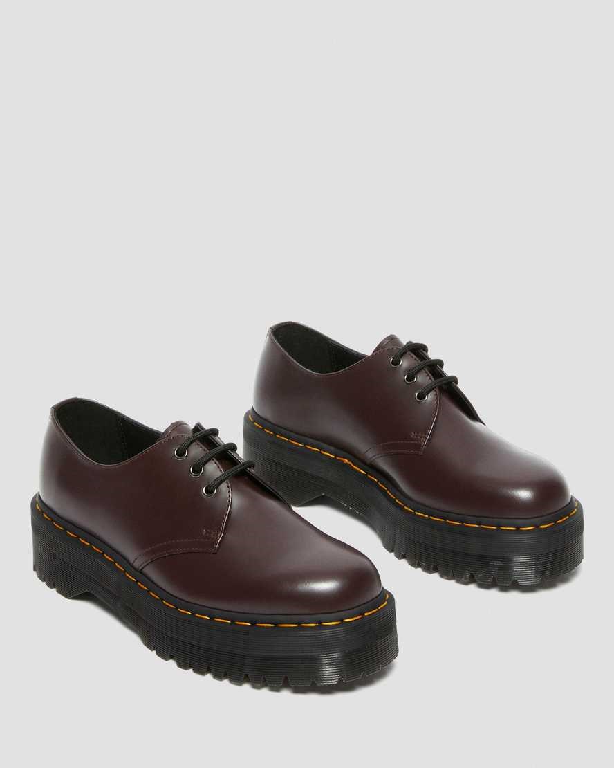 Dr Martens 1461 Smooth Leder Oxfords Schuhe Herren Bordeaux | XOL-617249