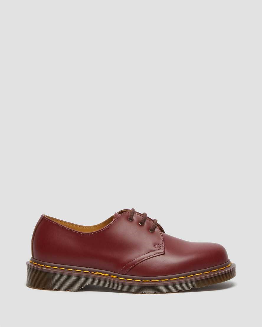 Dr Martens 1461 Vintage Made in England Oxfords Schuhe Damen Rot | QJO-097143