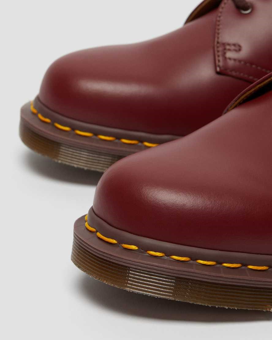 Dr Martens 1461 Vintage Made in England Oxfords Schuhe Damen Rot | QJO-097143