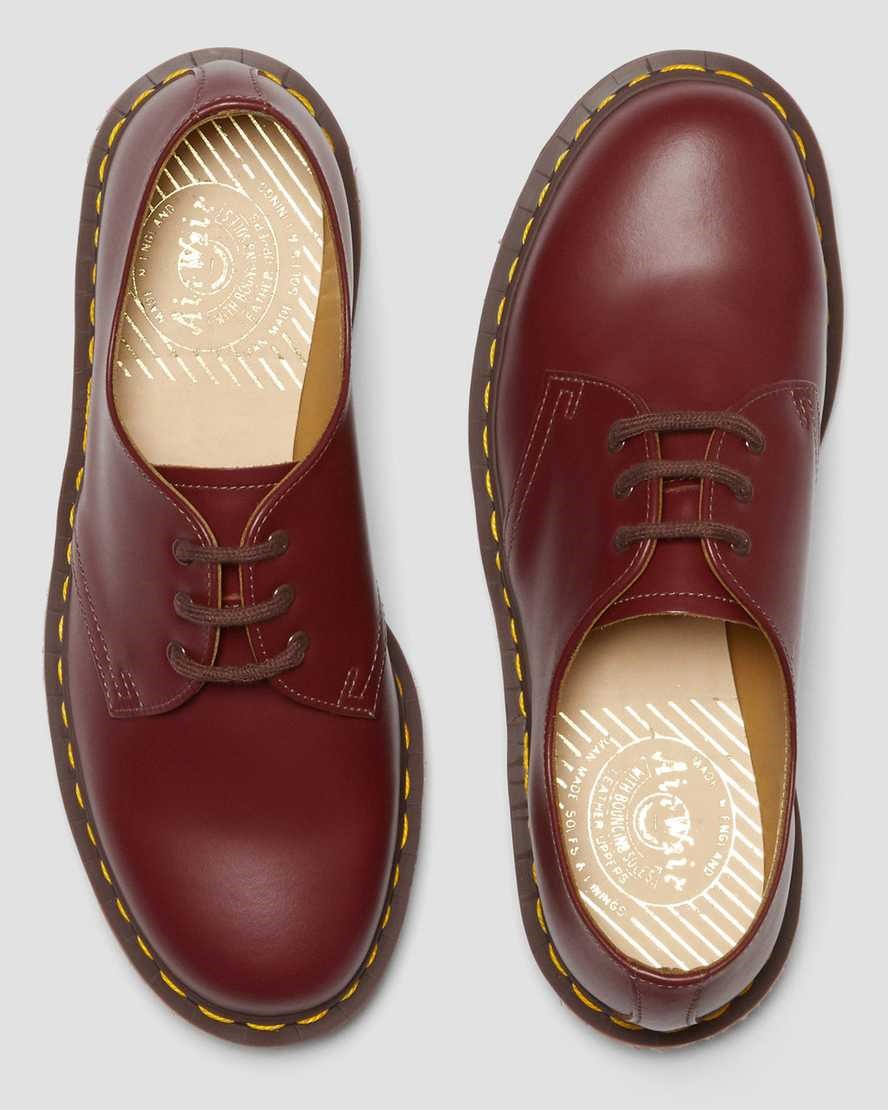 Dr Martens 1461 Vintage Made in England Oxfords Schuhe Damen Rot | QJO-097143