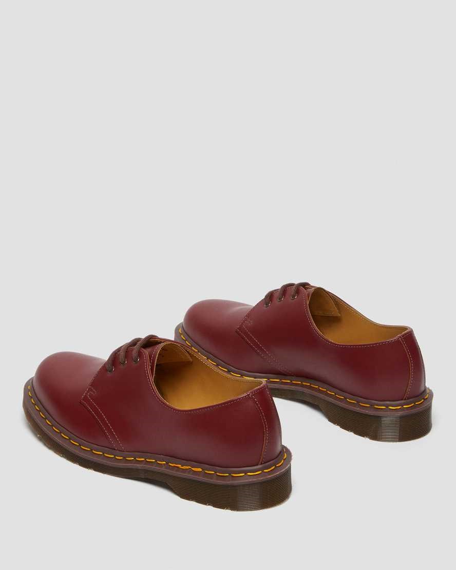 Dr Martens 1461 Vintage Made in England Oxfords Schuhe Damen Rot | QJO-097143