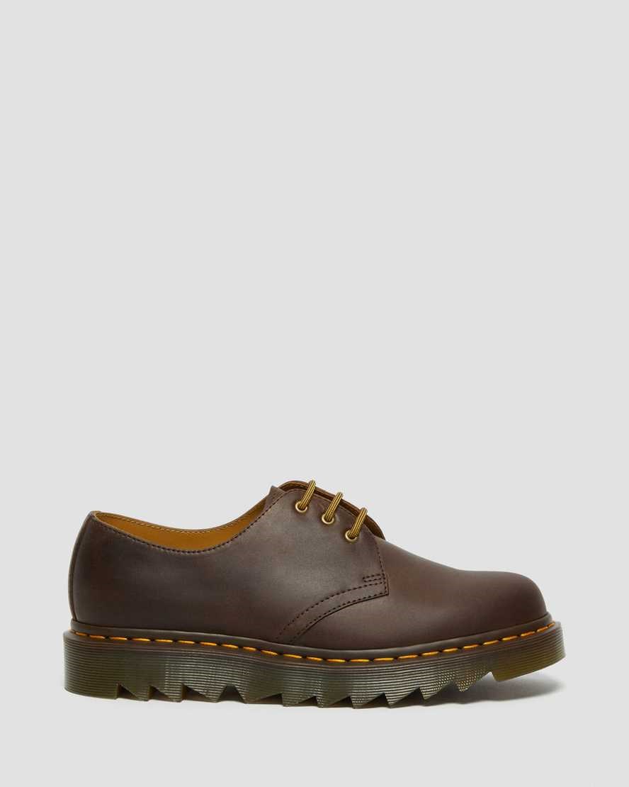 Dr Martens 1461 Ziggy Leder Oxfords Schuhe Herren Dunkelbraun | DWM-095817